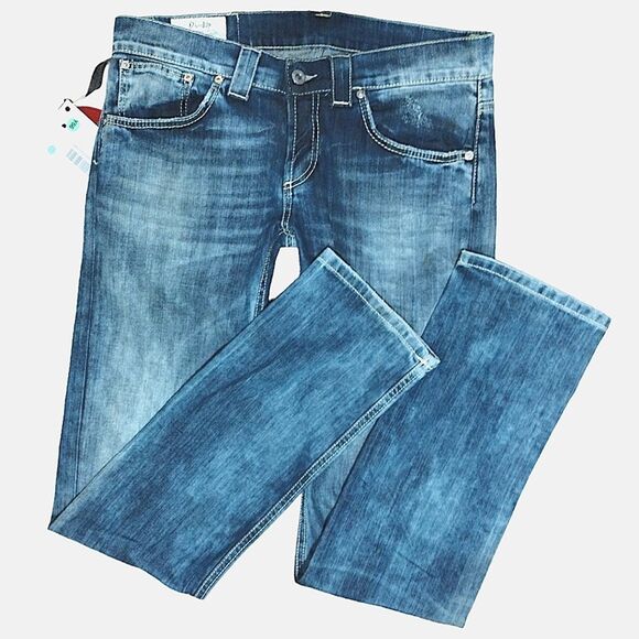 DONDUP P191 Music Jeans, Blue Trex Wash, Size 30 - Picture 2 of 7